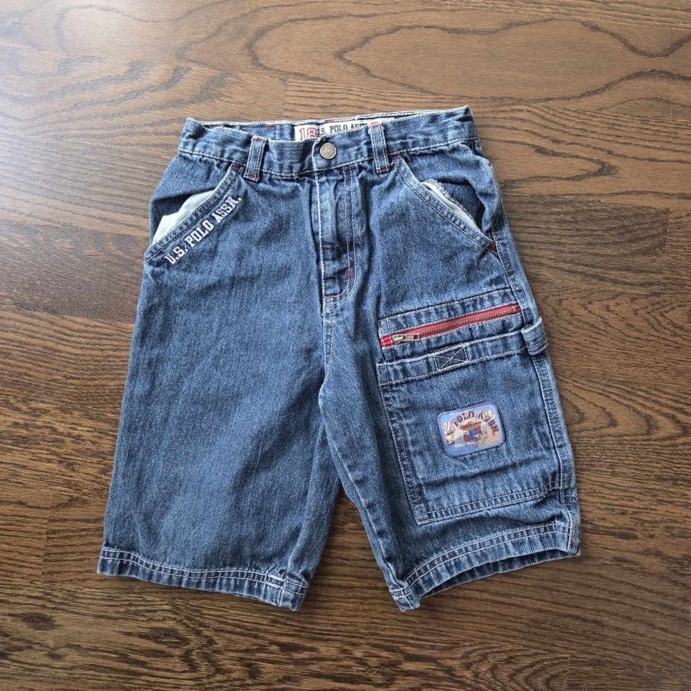 Polo Assn. Kids Denim Shorts Sz.6